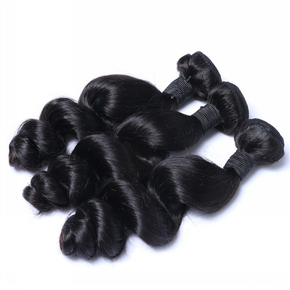 Human hair wefts wholesale best Loose wave YL039